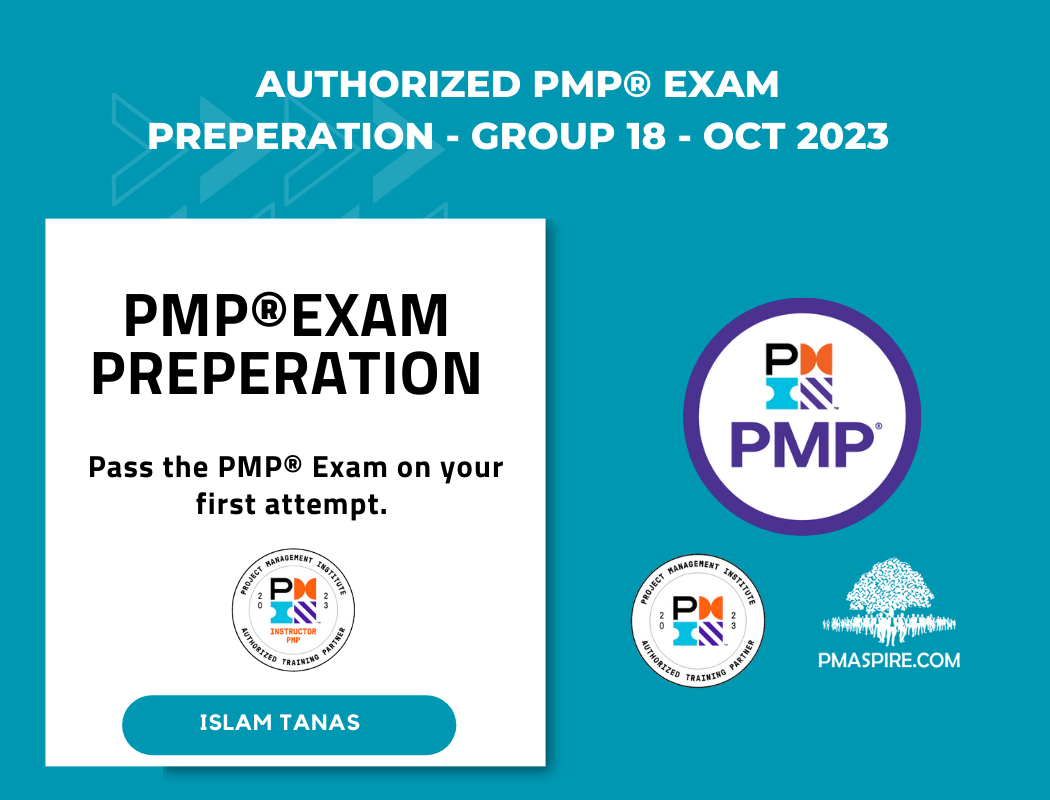PMP® - Project Management Professional G18 NOV 2023